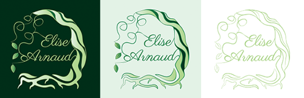 Logo Elise Arnaud — versions colorées