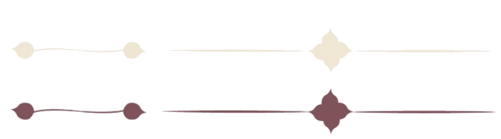 Motifs Serenya Essentia — séparateurs ornementaux